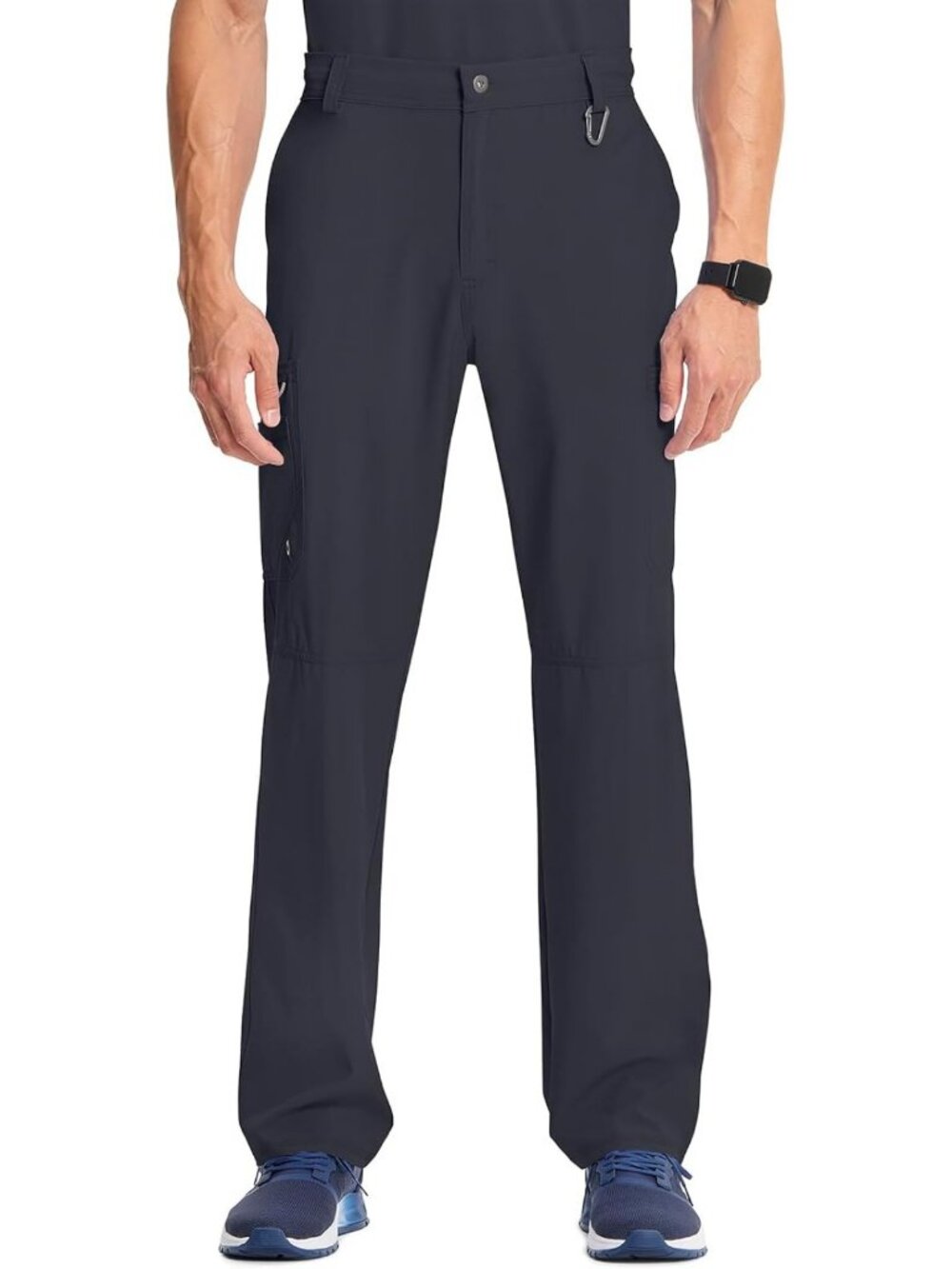 Men's Tapered Leg Scrub Pants with 6 Pockets | Medical Workwear Bottoms